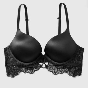 LaSenza Hello Sugar Black Push Up Bra // 32C